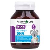 Healthy Care Kids High Strength DHA 60 Capsules